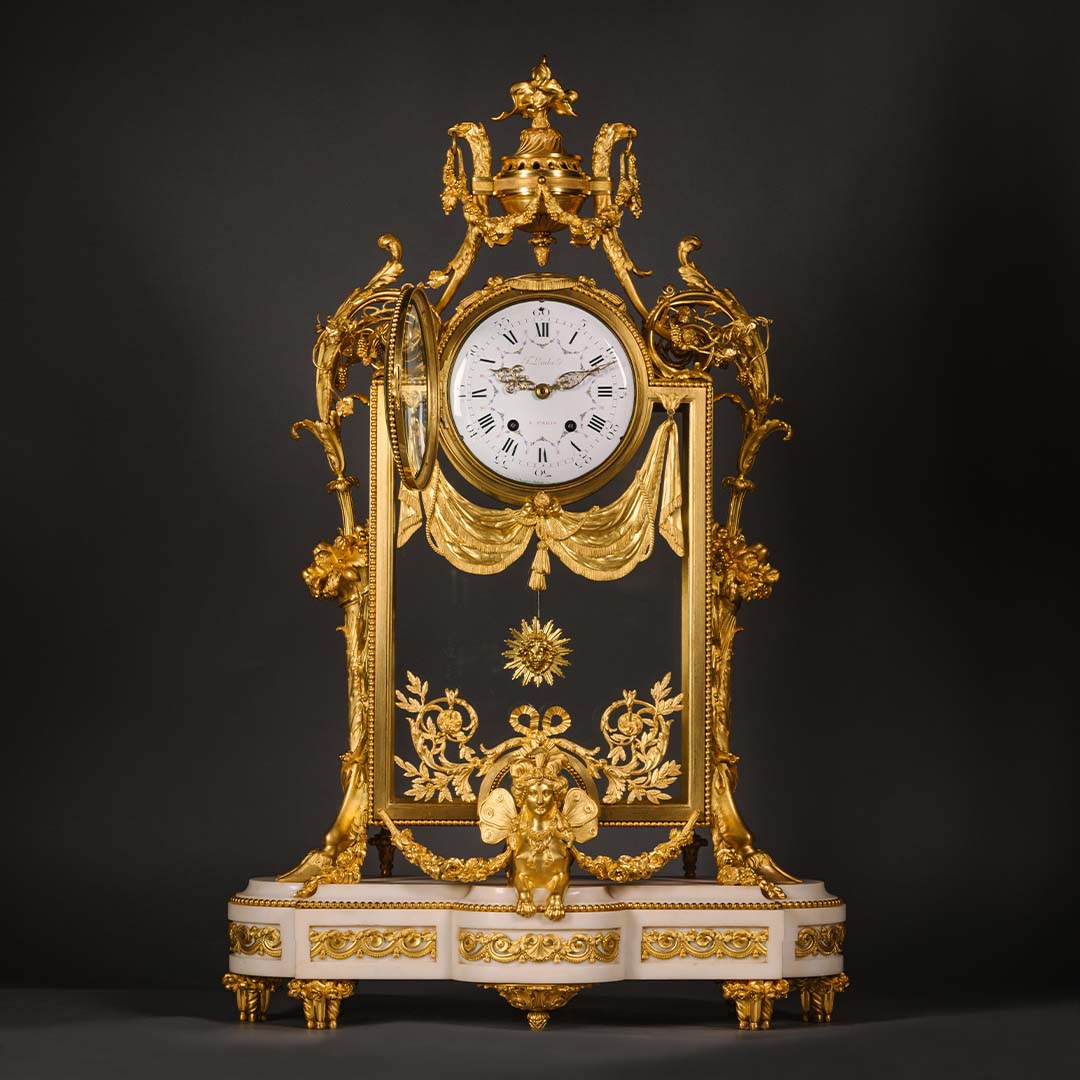Laudes Madera-Reloj de mesa de madera -Ardavín Relojes Siglo XV