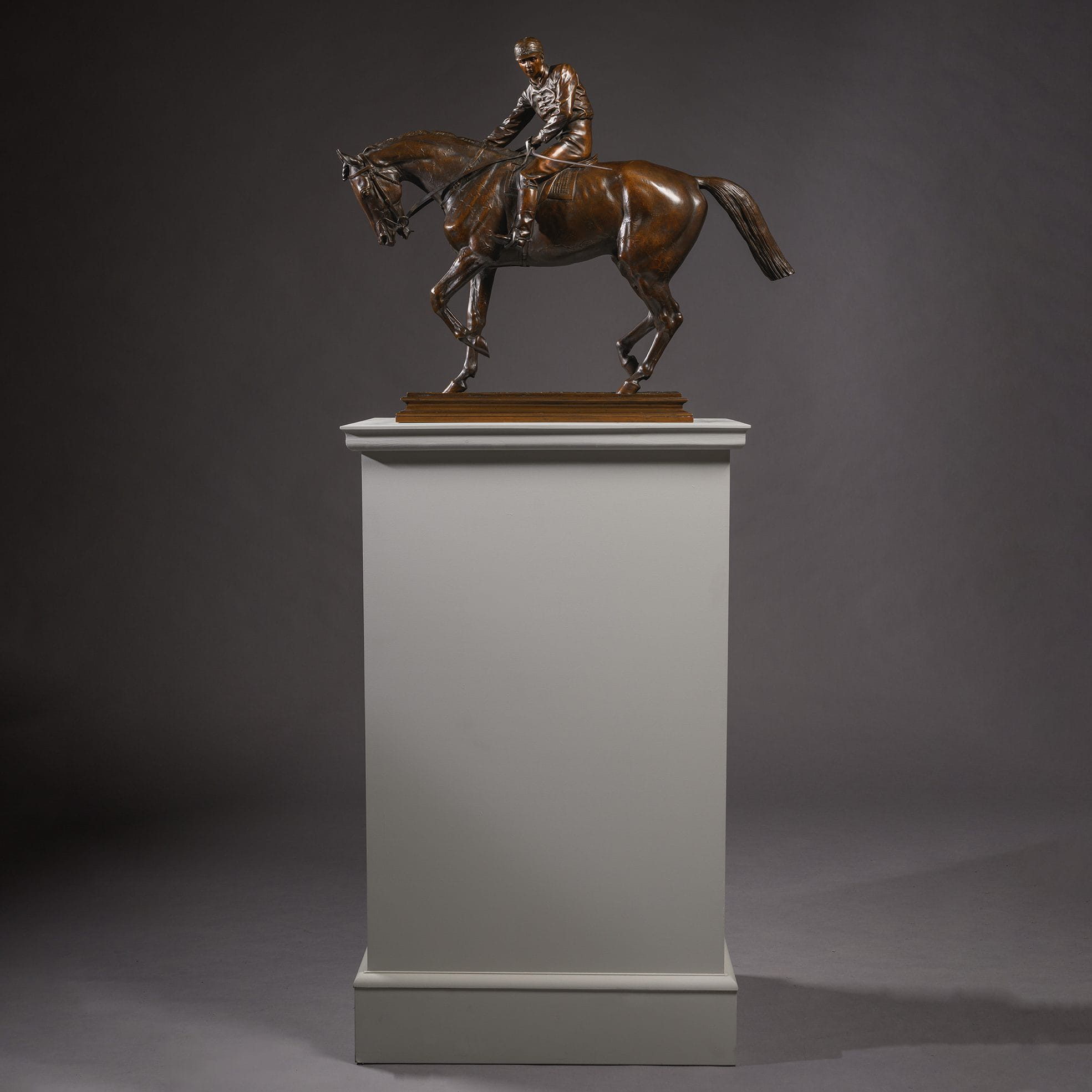 ‘Le Grand Jockey ‘ - A fine 19th-century equestrian sculpture - Image 9
