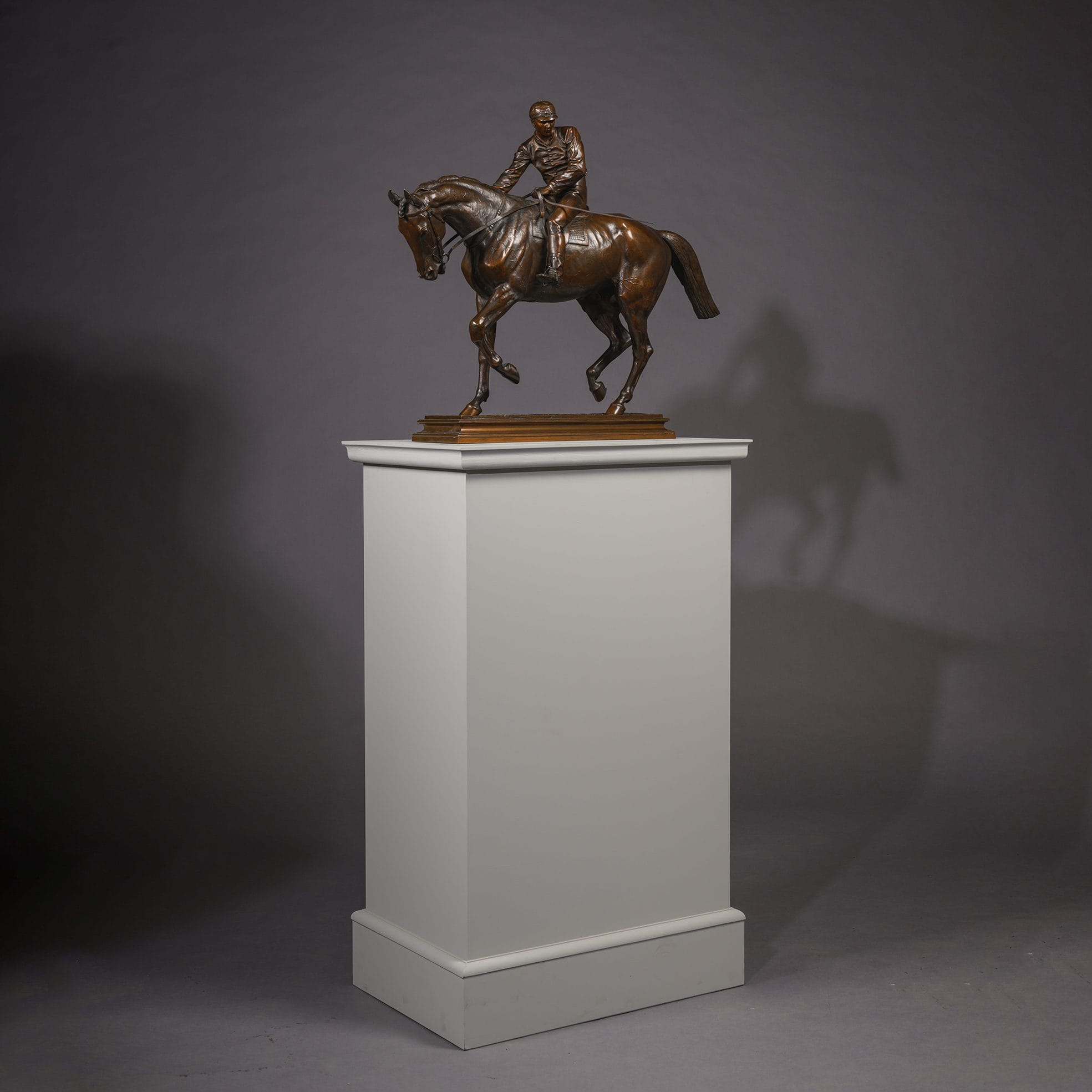 ‘Le Grand Jockey ‘ - A fine 19th-century equestrian sculpture - Image 8