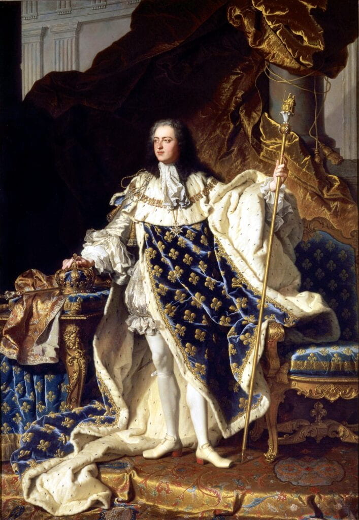 アート・デザイン・音楽 La Mode En France 1715-1815: De Louis XV 1492px-LouisXV-Rigaud1-