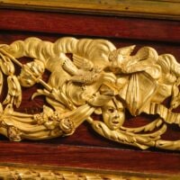 Table des Arts' – An Important Gilt-Bronze, Mahogany And Porphyry ...