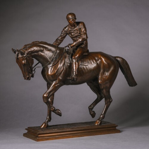 Isidore Jules Bonheur - &#039;Le Grand Jockey&#039;. France, Circa 1890.