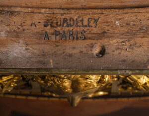 ‘A. BEURDELEY A PARIS’ stamp 