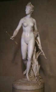 Diana - Jean-Antoine Houdon, Paris, 1780. Marble. Inv. 1390. Gulbenkian Museum, Lisbon Jean-Antoine Houdon, Paris, 1780. Marble. Inv. 1390. Gulbenkian Museum, Lisbon