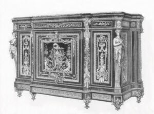 A cabinet by Grohé Frères shown at the 1867 Paris Exposition Universelle