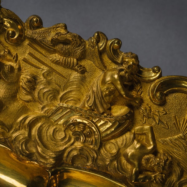 https://www.adrianalan.com 2023 - antiques - A Louis-Philippe Gilt-Bronze Charger