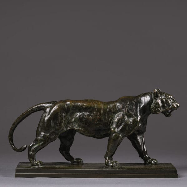 Antoine-Louis Barye (French, 1795-1875) 'Tigre qui Marche'