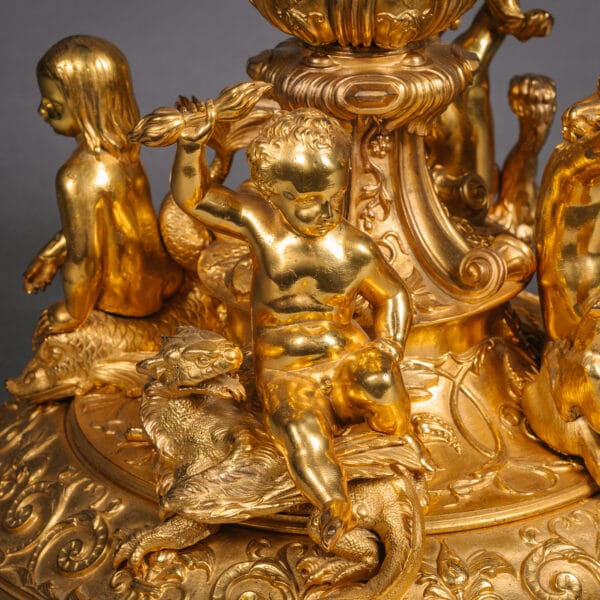 A Large Louis Philippe Period Gilt-Bronze Table Centrepiece or Corbeille (Fruit Basket), Attributed to Guillaume Denière