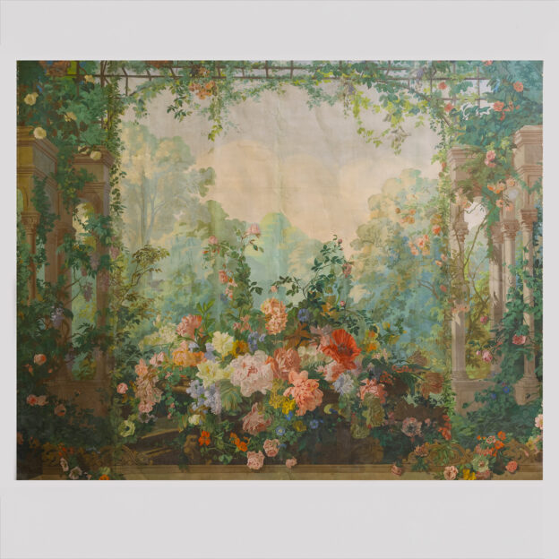 &#039;Le Jardin d&#039;Armide&#039; (‘The Garden of Armida’) A Rare Wallpaper Panel Designed By Édouard Muller (1823 - 1876) and Manufactured By Jules Desfossé
