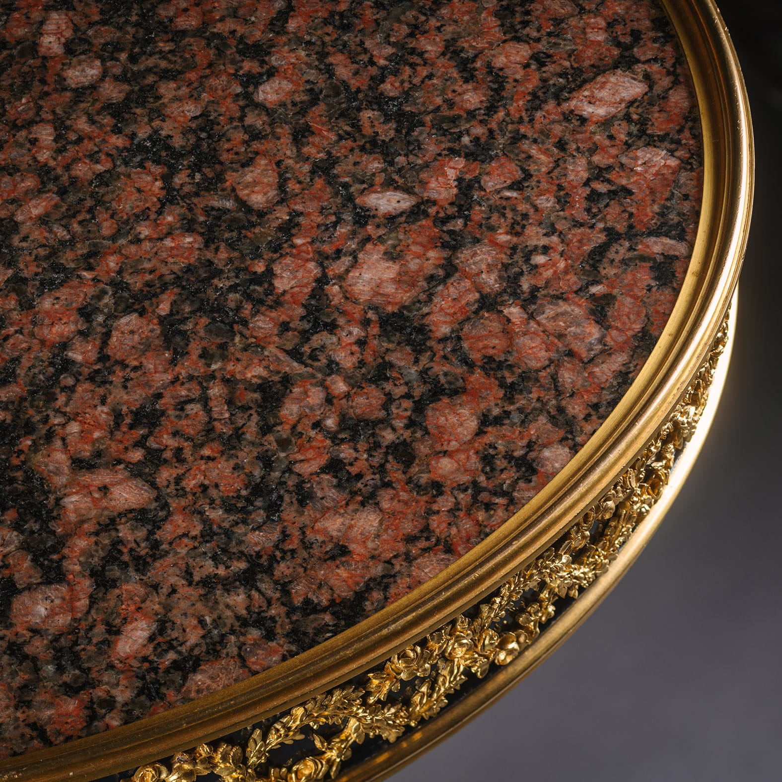 A Fine Louis XVI Style Gilt-Bronze Gueridon - Image 4