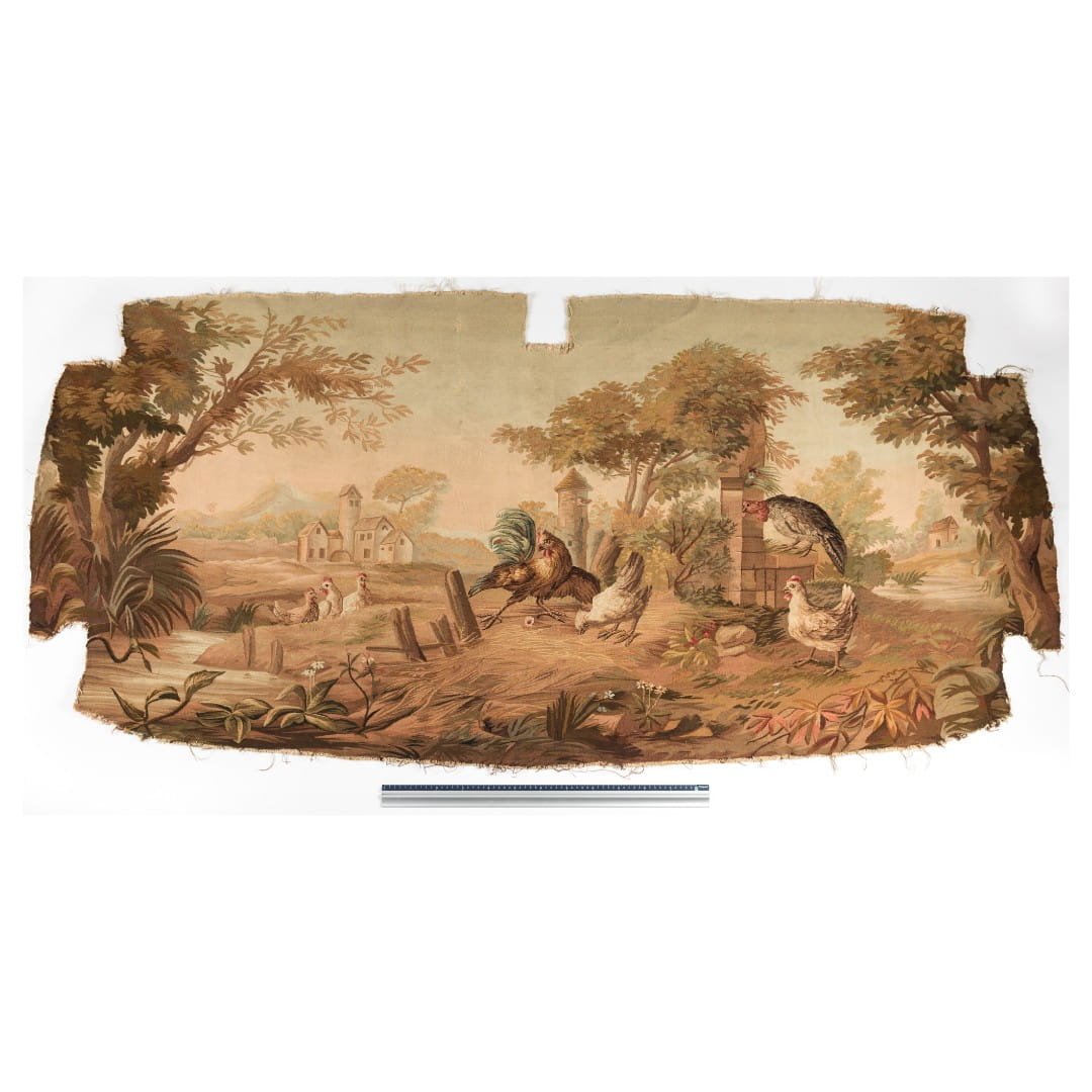 A Rare Set of Aubusson Tapestry Seat Covers - Image 2