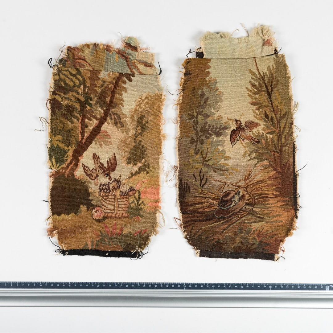 A Rare Set of Aubusson Tapestry Seat Covers - Image 5