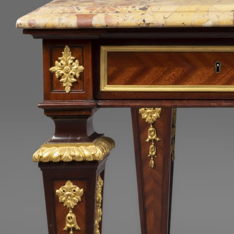A Louis XVI Style Gilt-Bronze Mounted Bureau Plat - Image 3