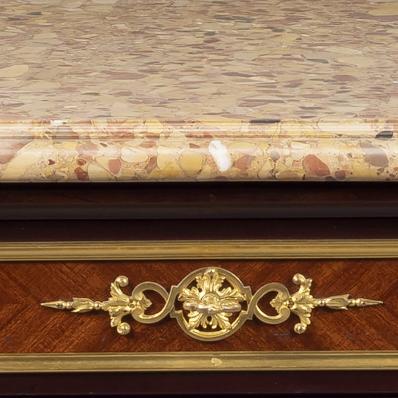 A Louis XVI Style Gilt-Bronze Mounted Bureau Plat - Image 4
