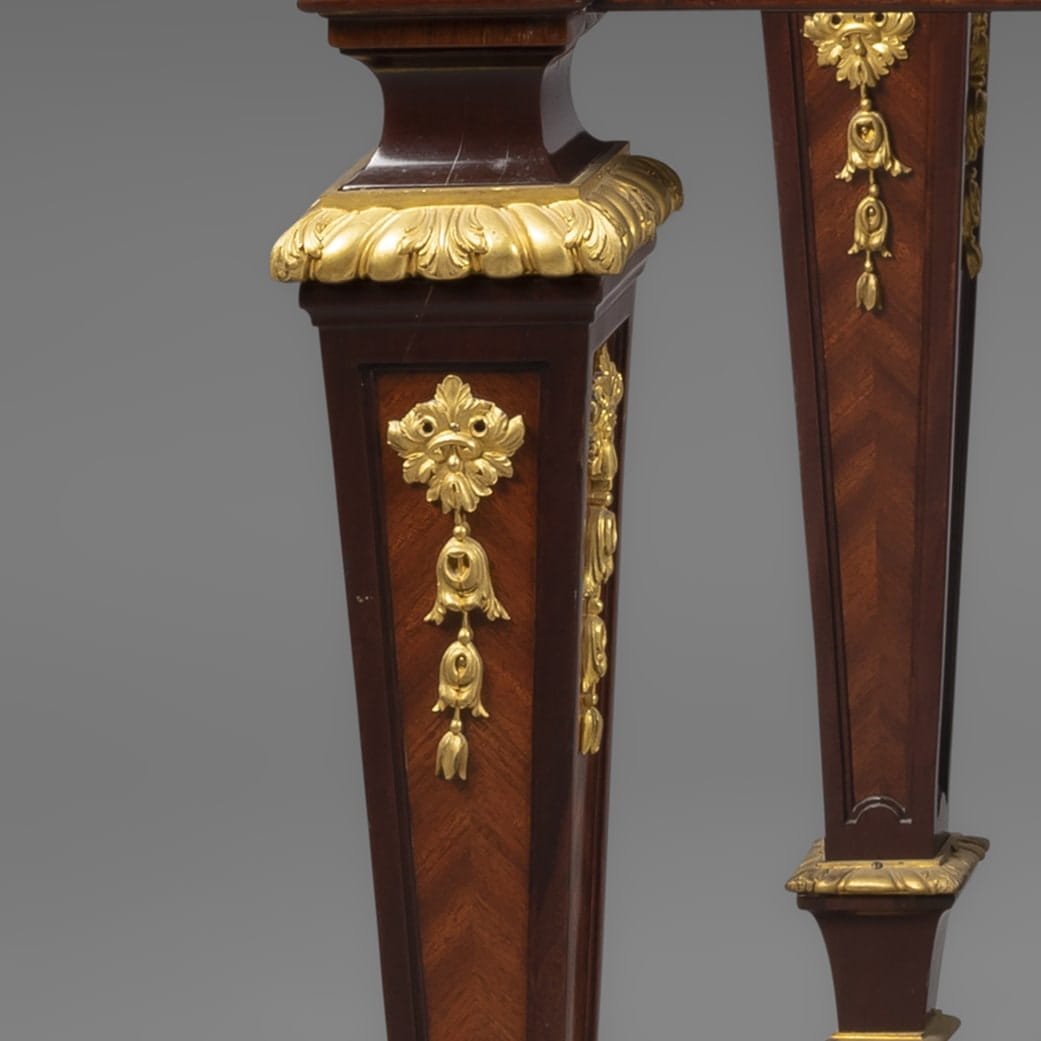A Louis XVI Style Gilt-Bronze Mounted Bureau Plat - Image 7