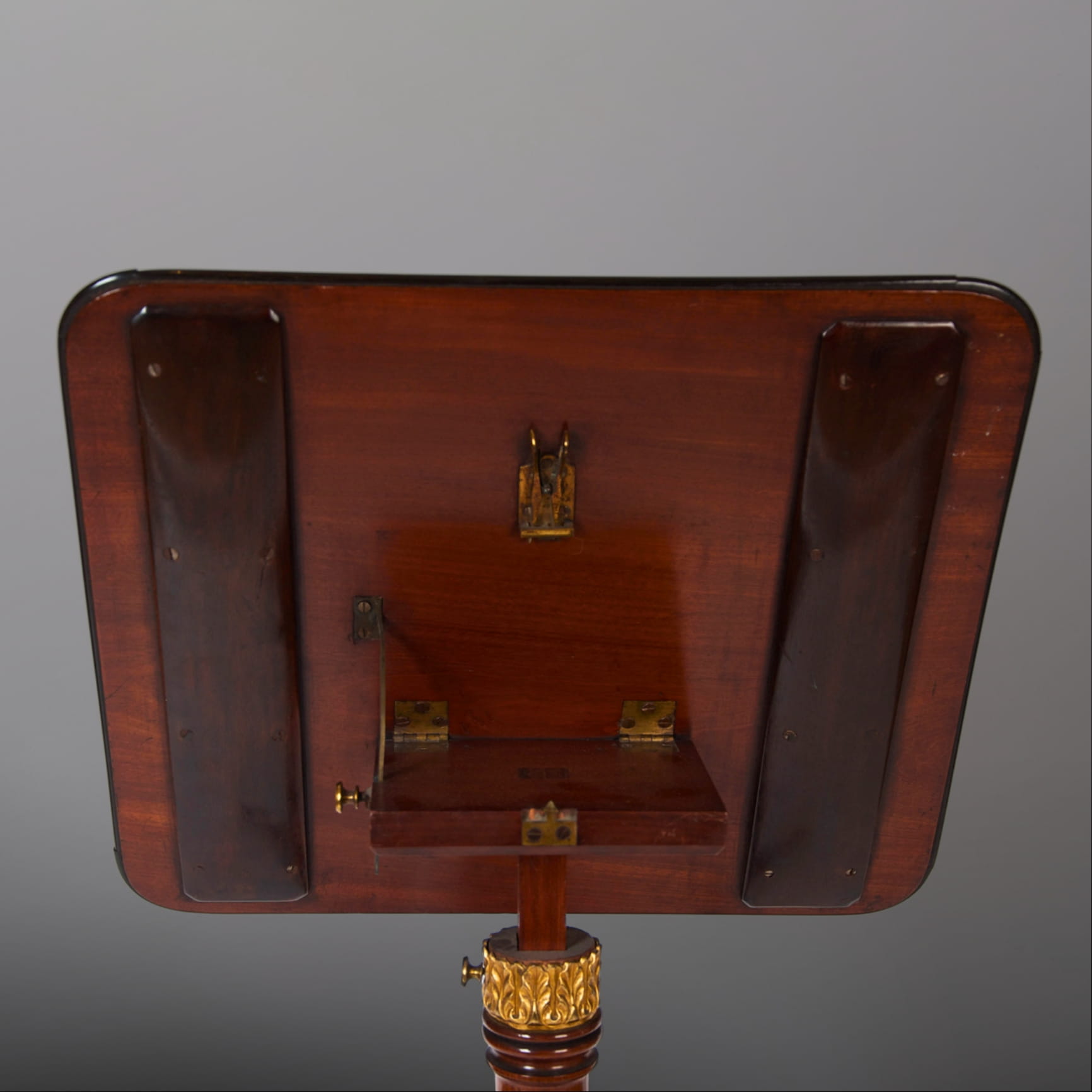 A Rare Regency Mahogany Adjustable Reading Table - Image 6