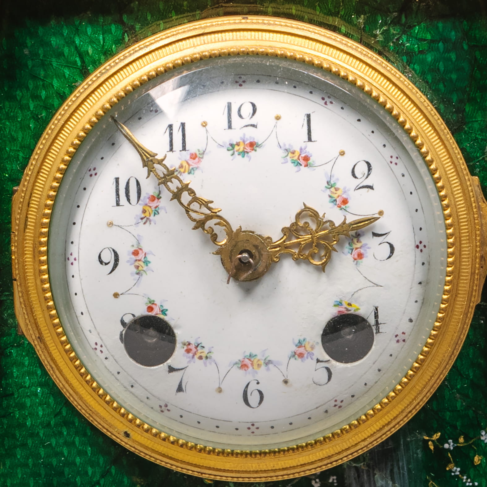 A Fine Louis XVI Style Enamel Mantel Clock - Image 6