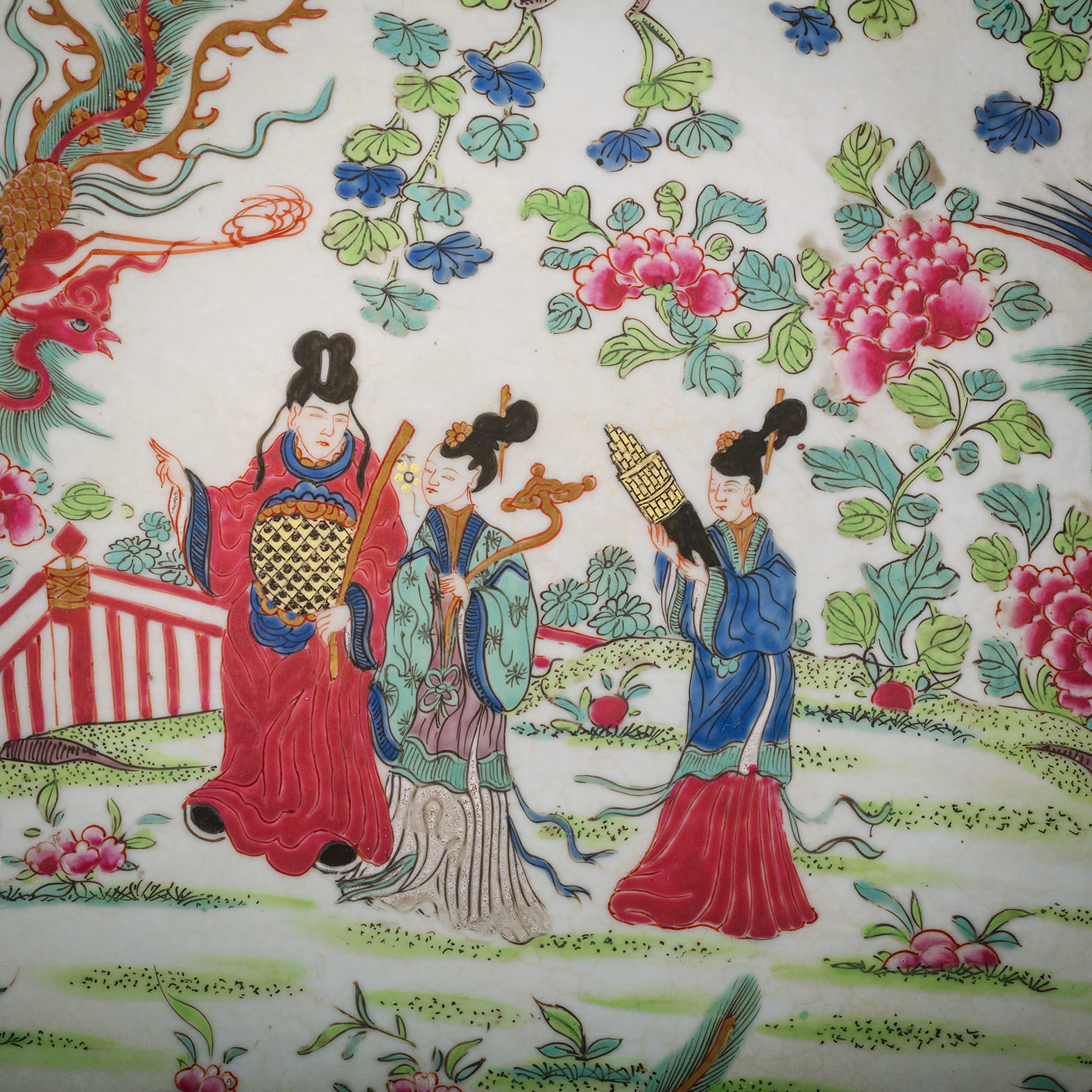 A Massive Famille Rose Charger - Image 3