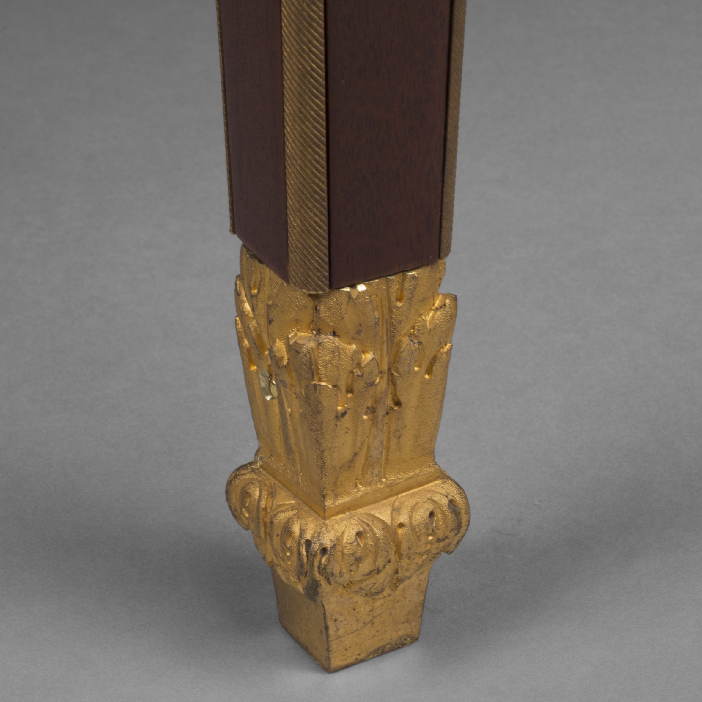 A Louis XVI Style Gilt-Bronze Mounted Mahogany Low Table - Image 4