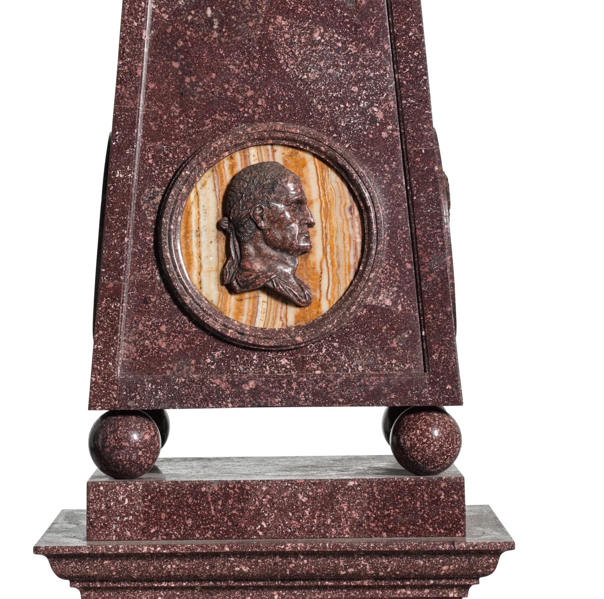 A Set of Four Large Porphyry Obelisks - Image 6