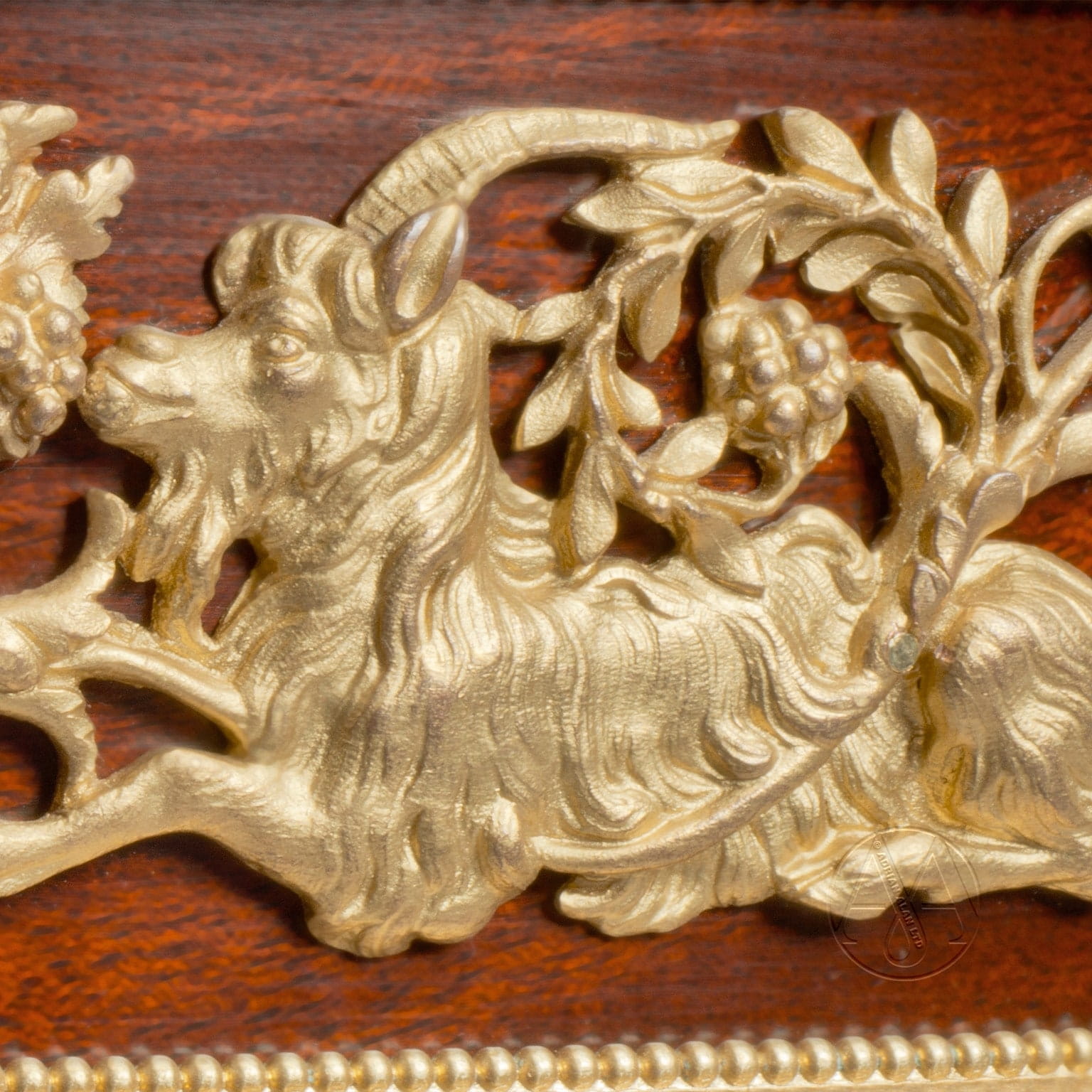 A Fine Louis XVI Style Mahogany Gilt-Bronze Mounted Gueridon - Image 4