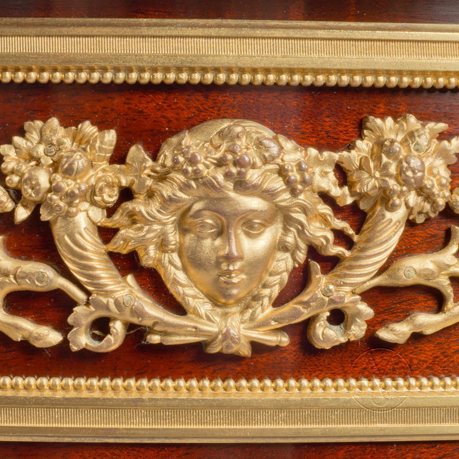 A Fine Louis XVI Style Mahogany Gilt-Bronze Mounted Gueridon - Image 3