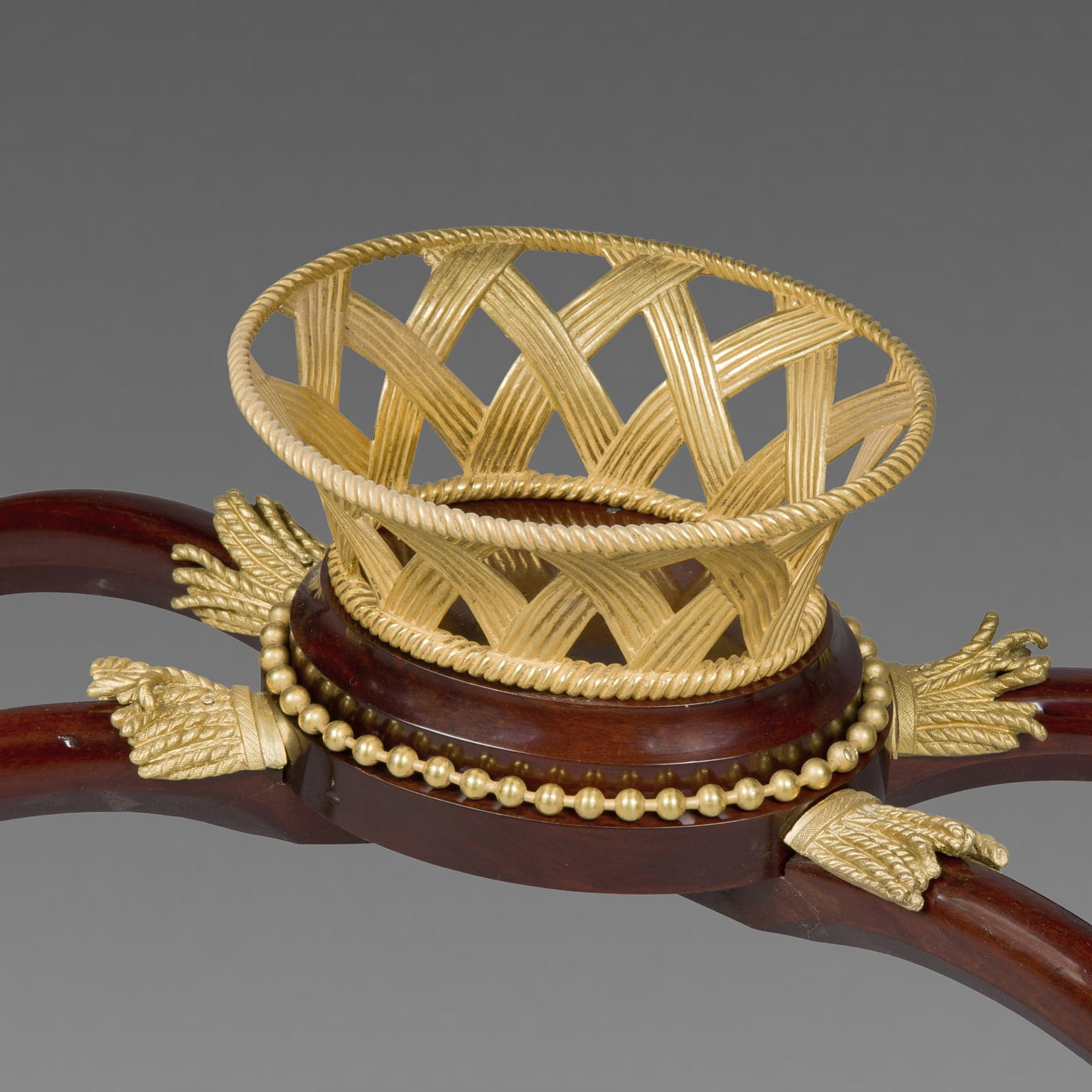 A Fine Louis XVI Style Gilt-Bronze Mounted Mahogany Vitrine - Image 2