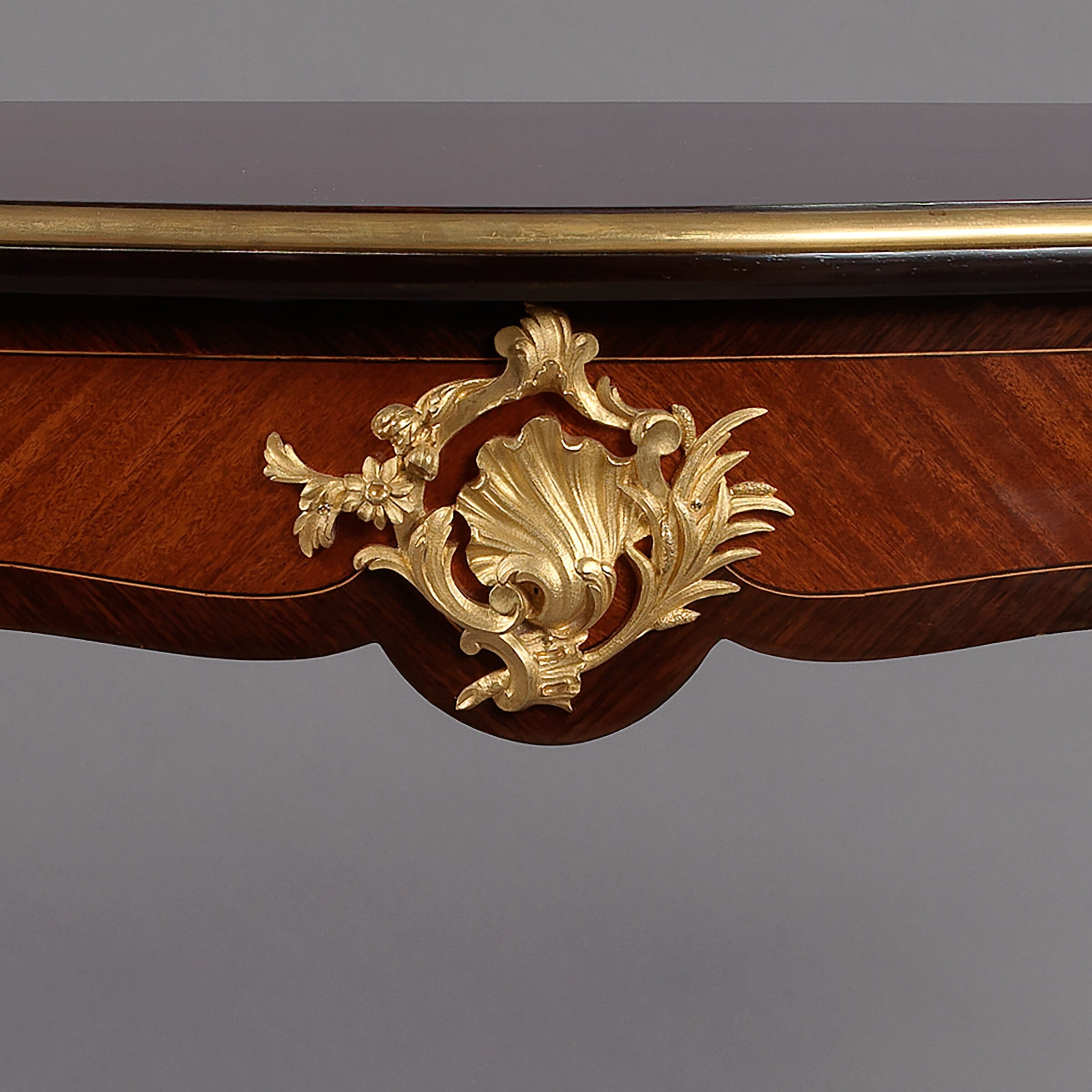 A Fine Louis XV Style Gilt-Bronze Mounted Console Table - Image 2