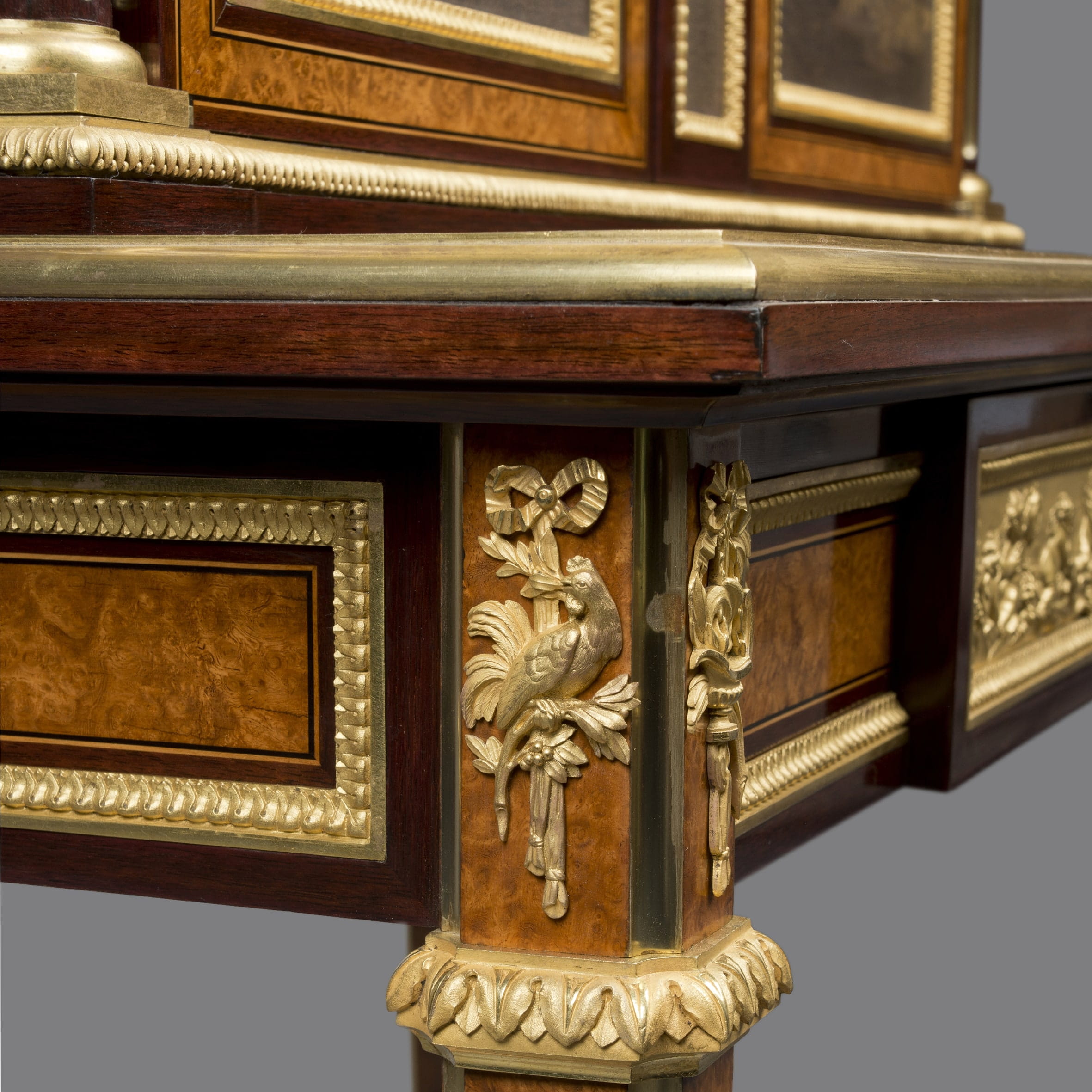 A Very Rare Pair of Louis XVI Style Exhibition Bonheur Du Jours - Image 8