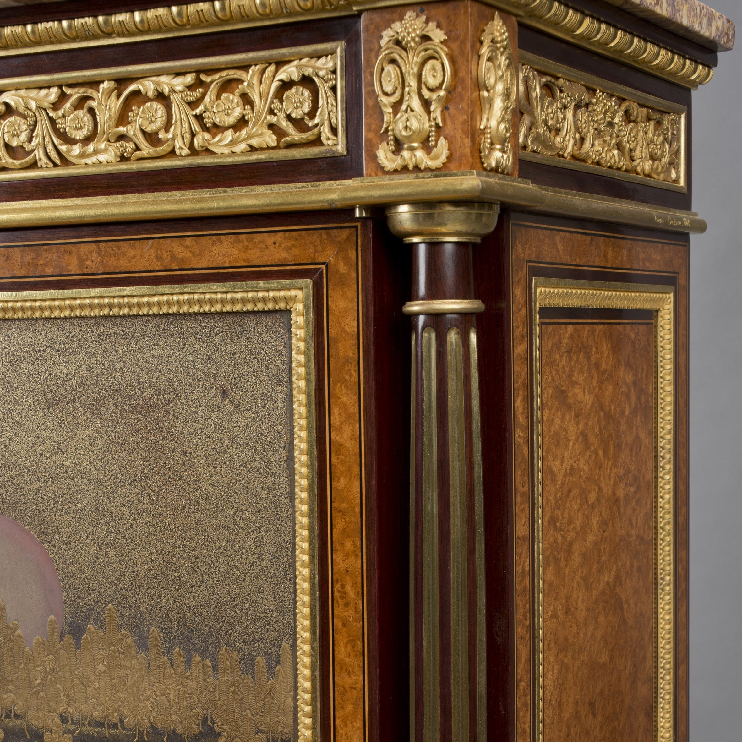 A Very Rare Pair of Louis XVI Style Exhibition Bonheur Du Jours - Image 7