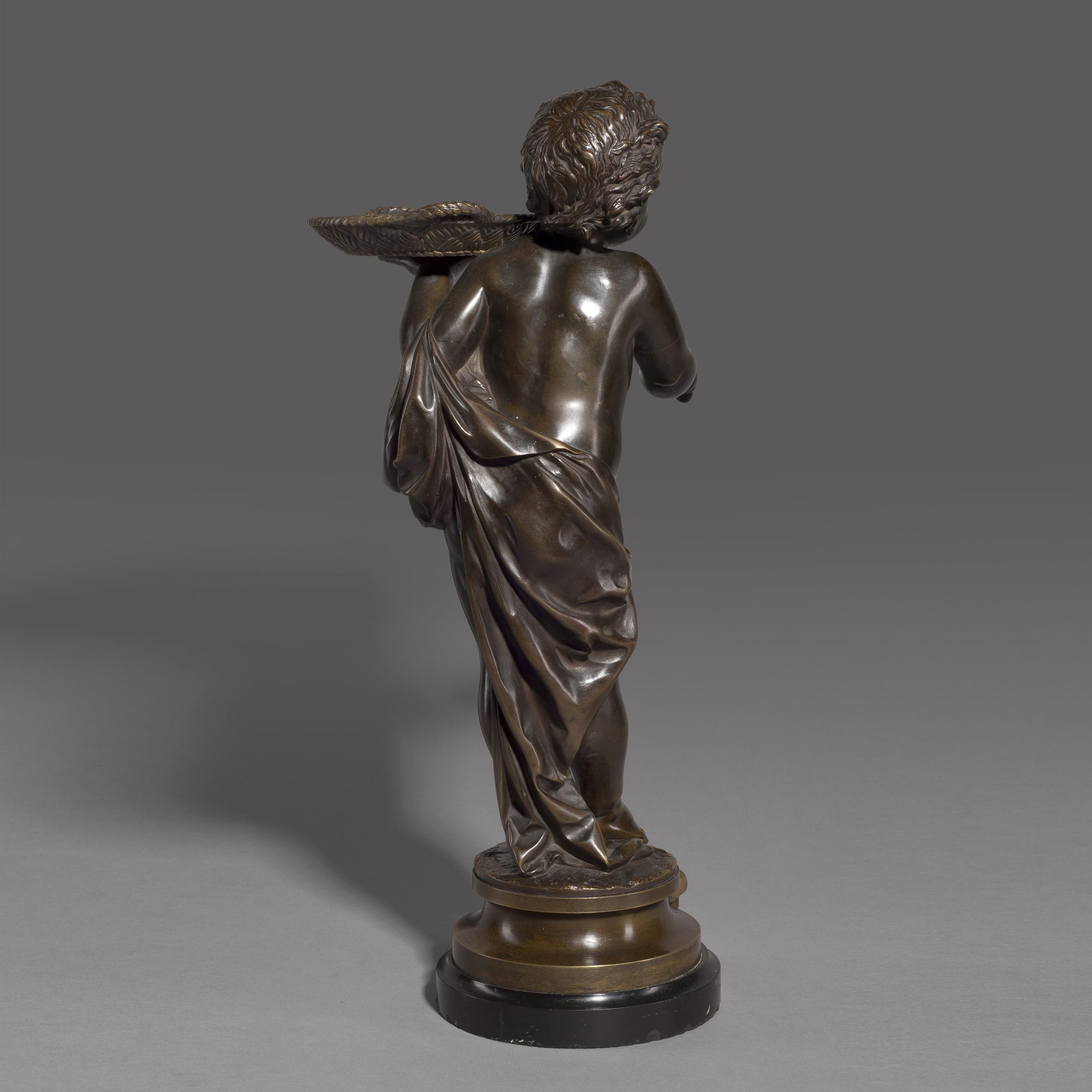 'Bonne Année, Bonne Santé' - A Fine Patinated Bronze Figure - Image 8