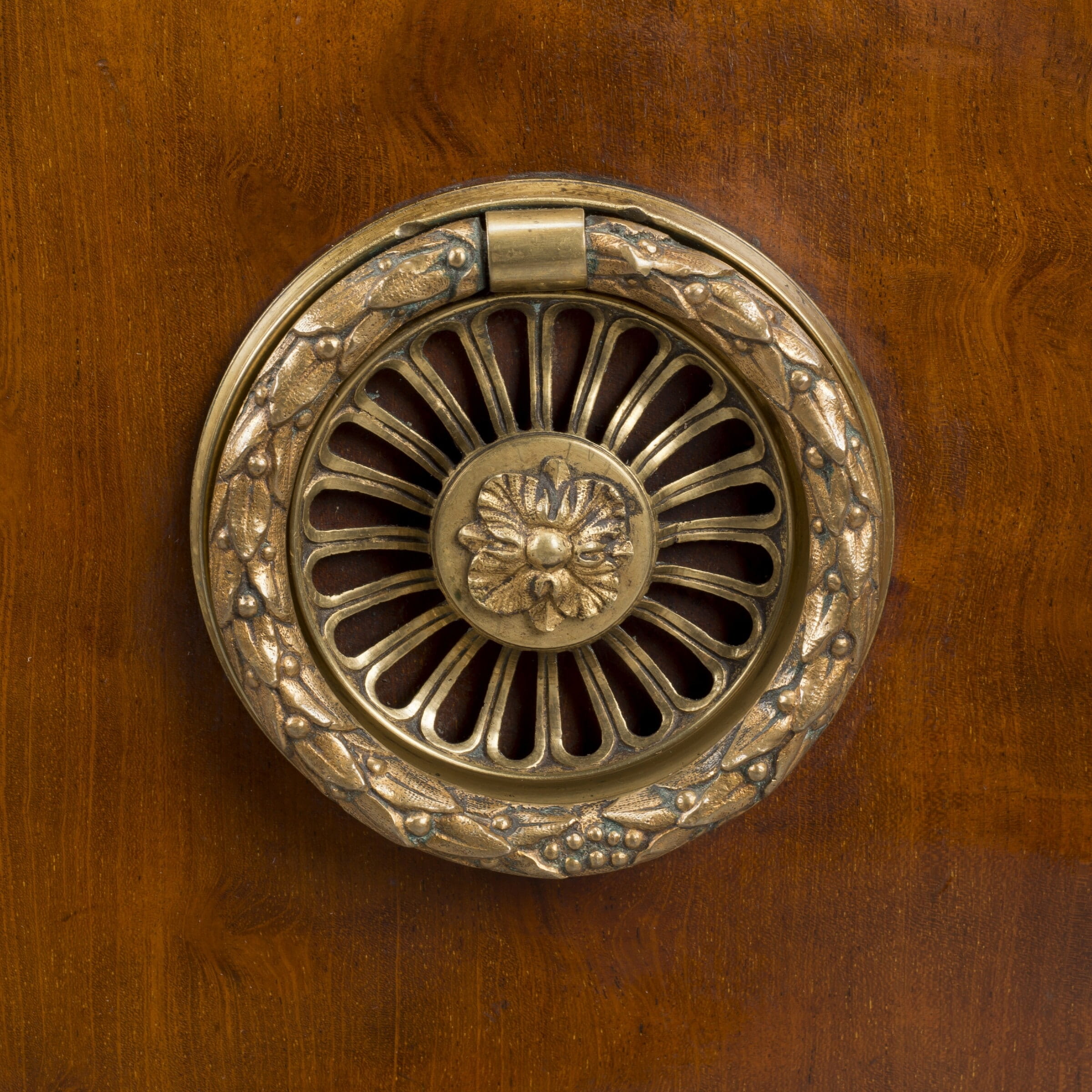 A Rare Pair of George III Style Gilt-Bronze Mounted Mahogany Cellarettes - Image 3