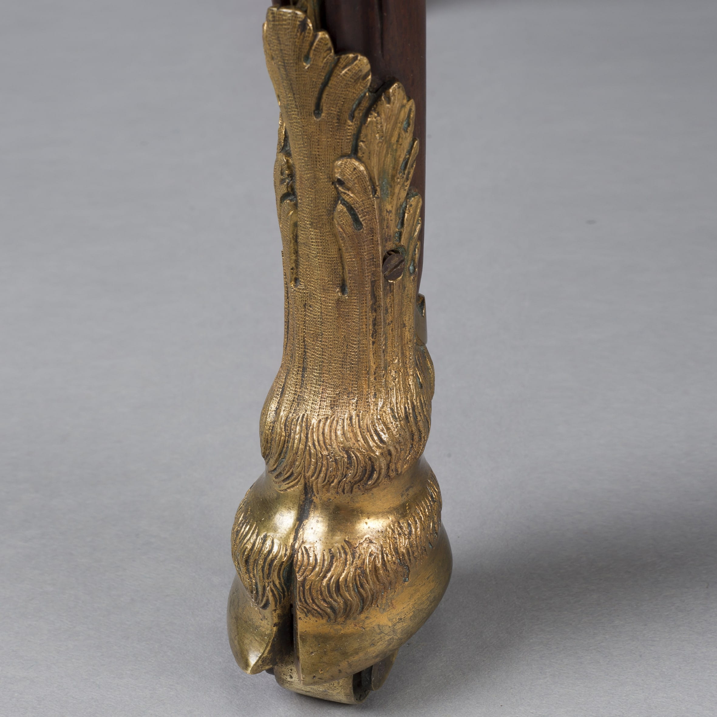 A Rare Pair of George III Style Gilt-Bronze Mounted Mahogany Cellarettes - Image 6