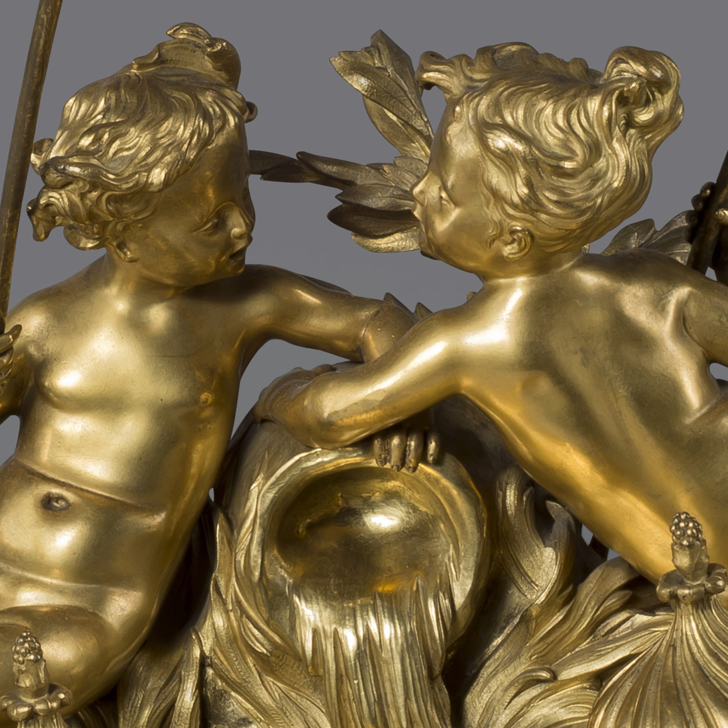 A Gilt-Bronze Encrier By François Linke and Léon Messagé - Image 4