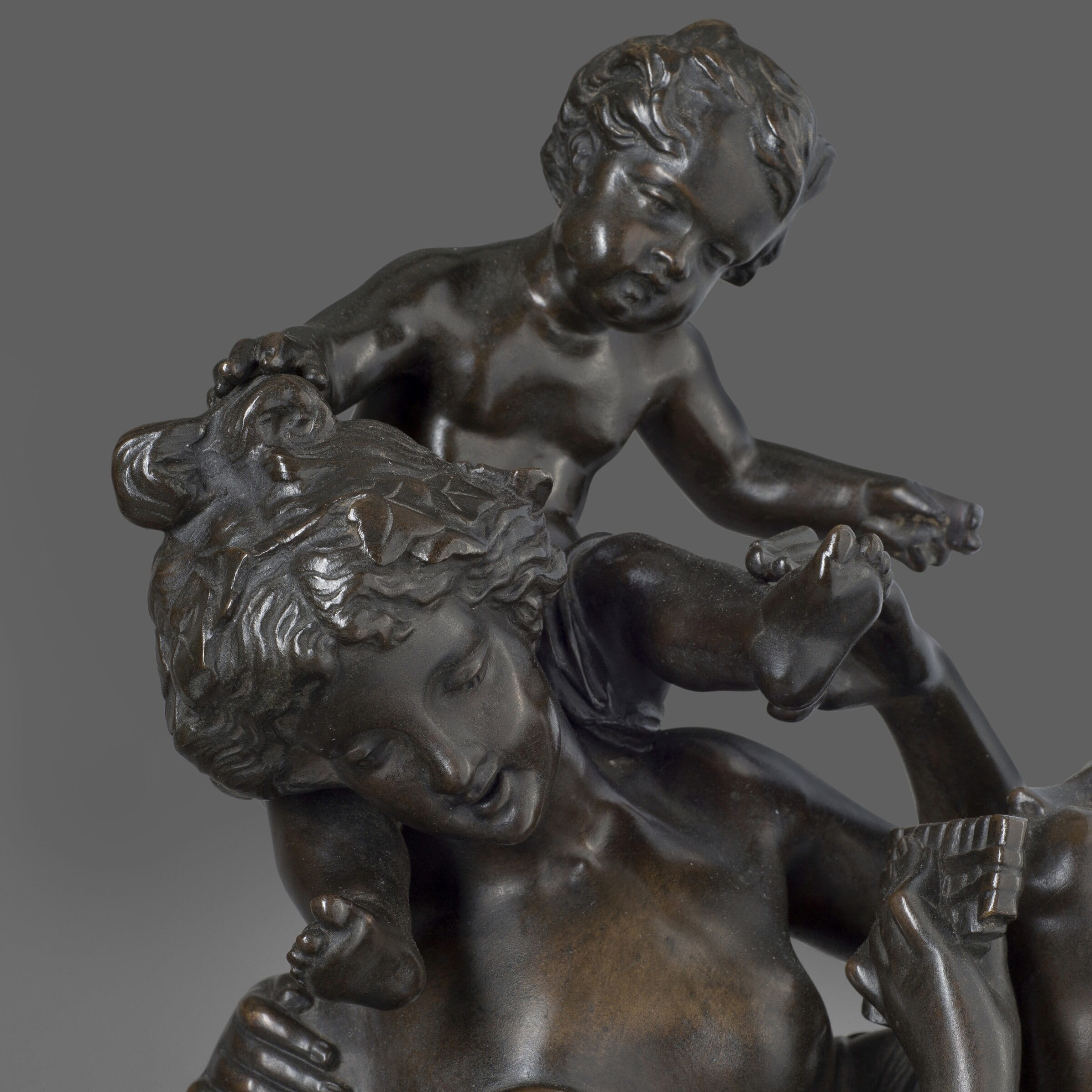 'Bacchantes' - A Fine Patinated Bronze Figural Group - Image 6