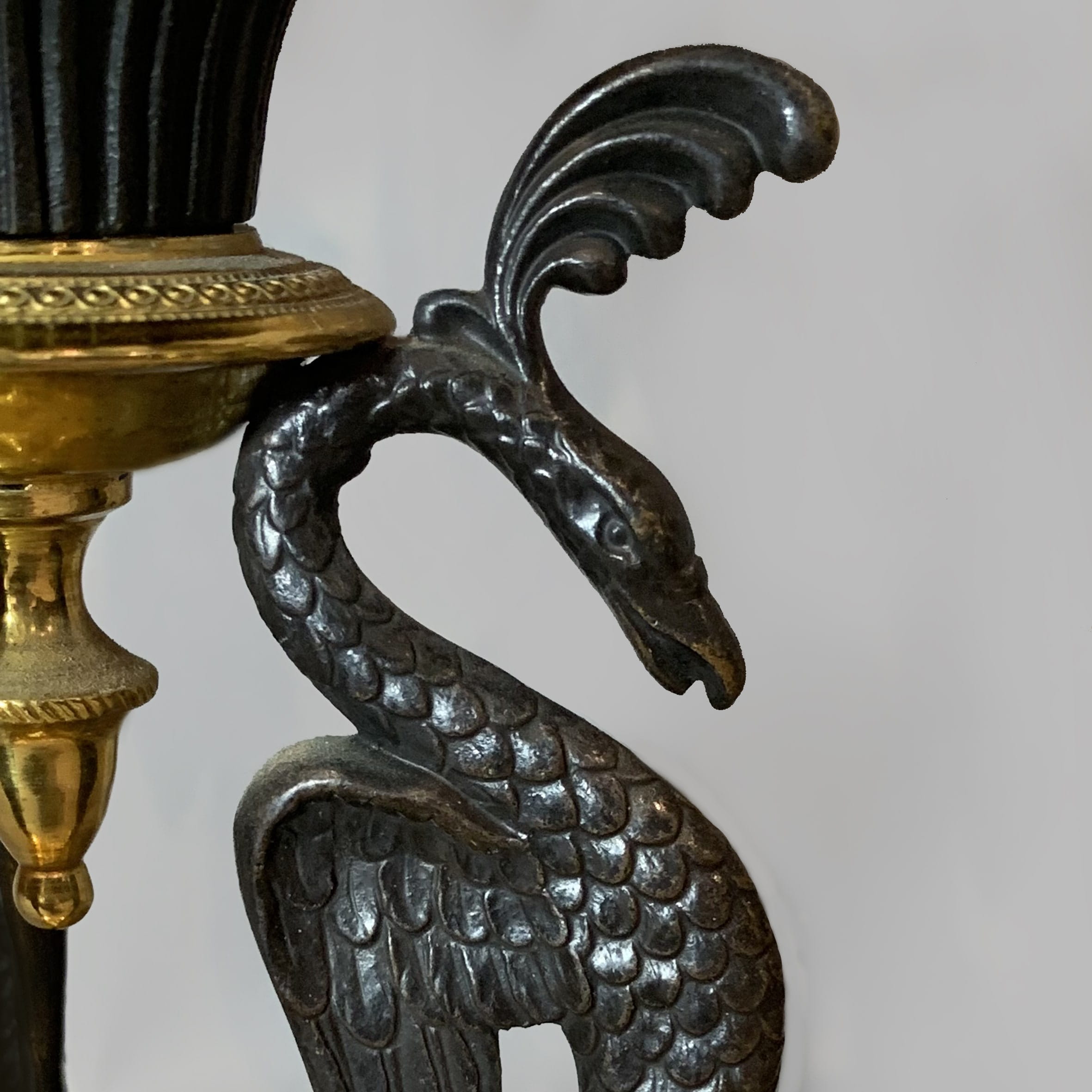 A Pair Of Empire Revival Twin-Light Lustre Candelabra - Image 5