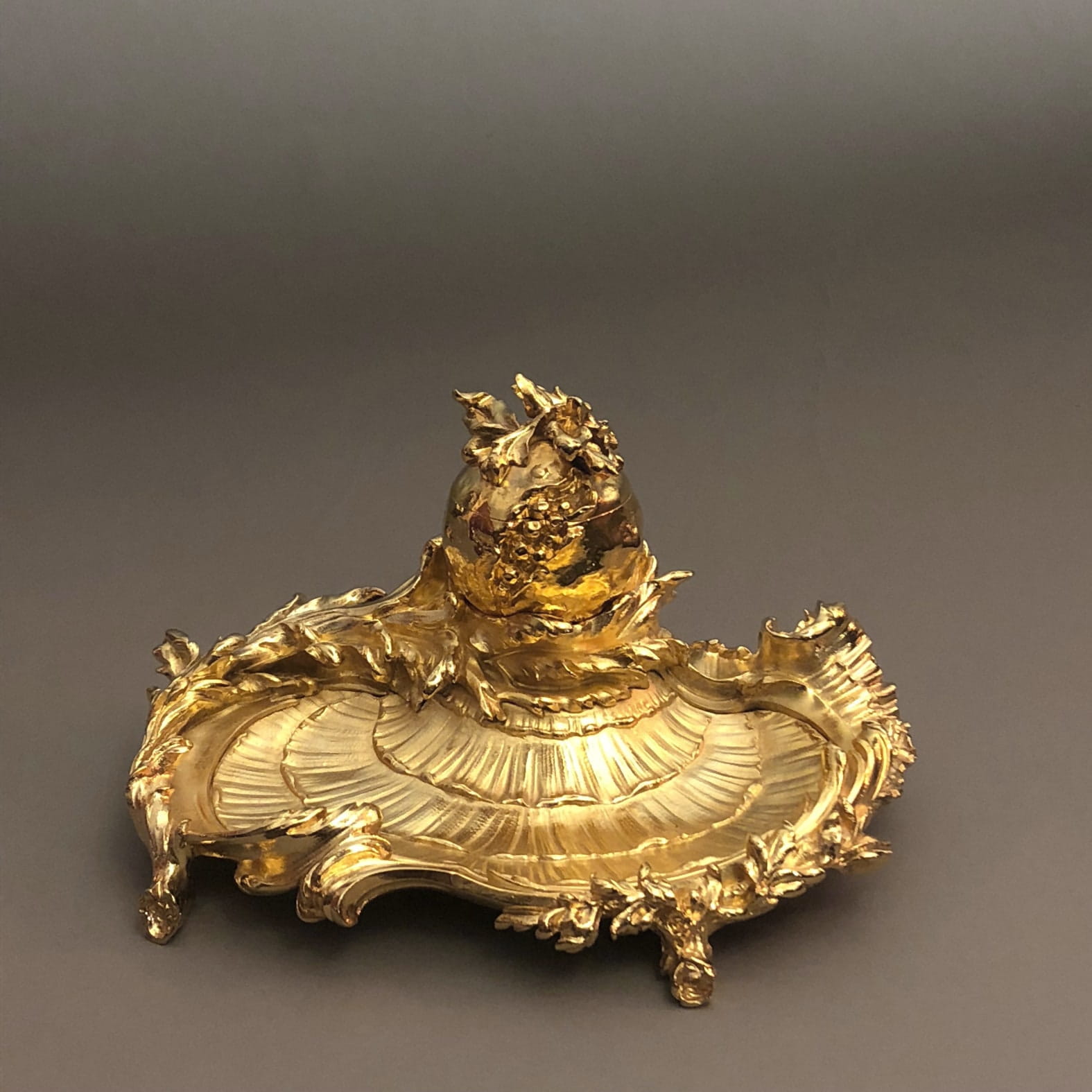 A Rare Louis XV Style Gilt-Bronze Encrier, By Paul Sormani - Image 4