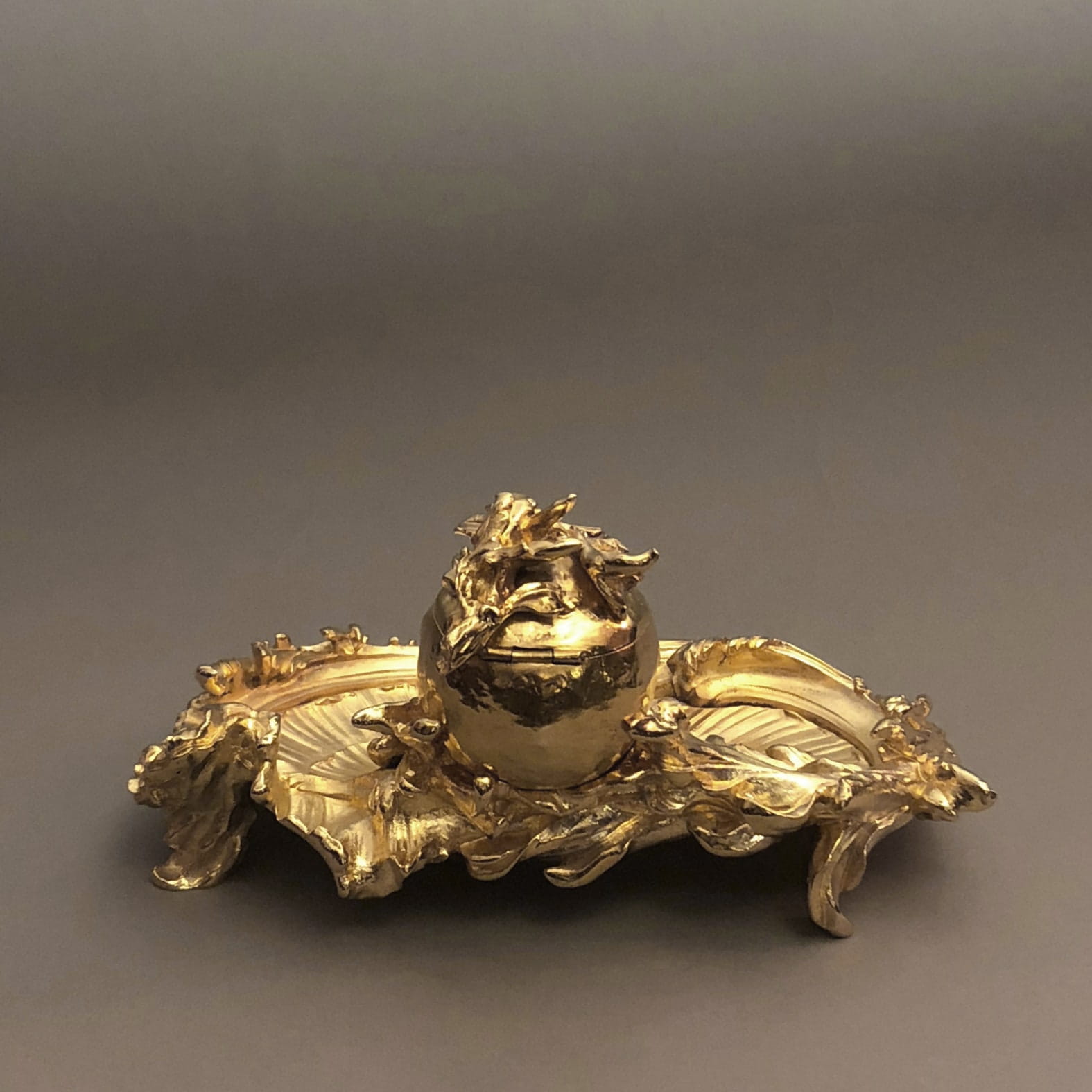 A Rare Louis XV Style Gilt-Bronze Encrier, By Paul Sormani - Image 6