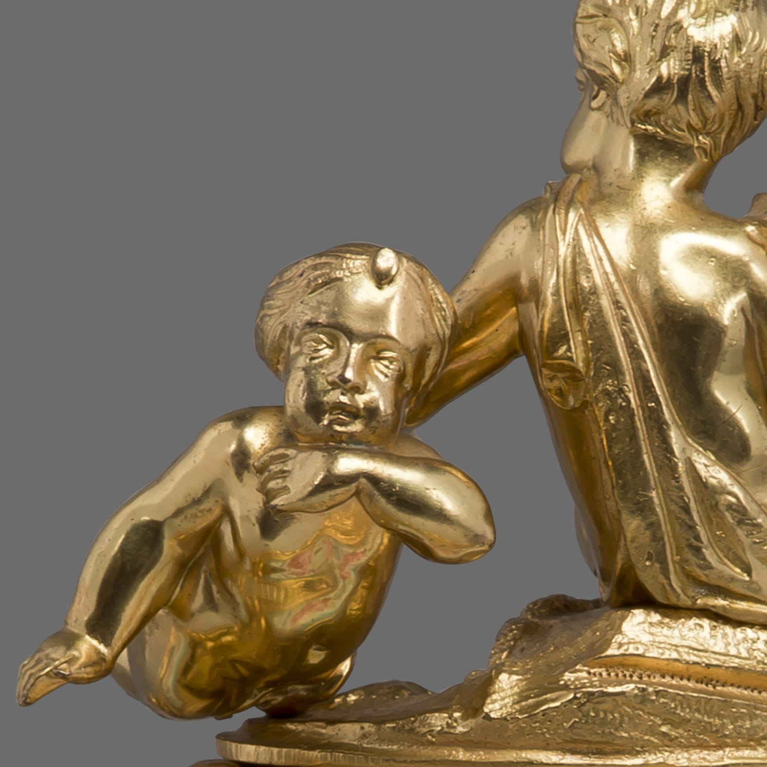 A Fine Louis XV Style Gilt-Bronze and Sèvres Style Porcelain Inkwell - Image 9