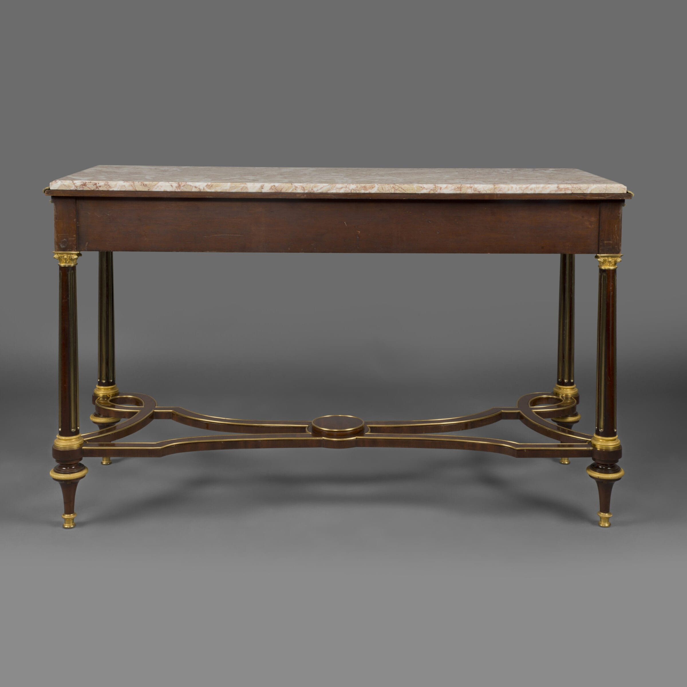 A Pair of Louis XVI Style Console Tables - Image 4
