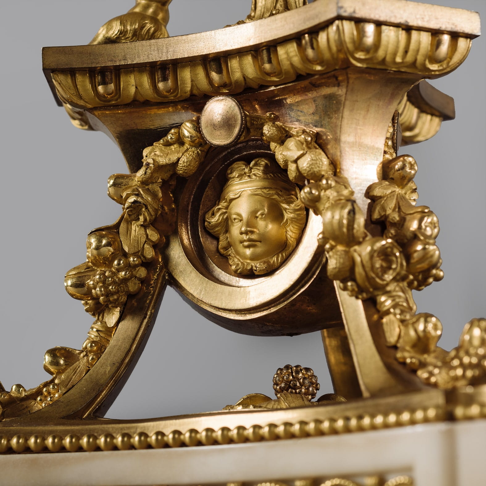 A Pair Of Ten-Light Candelabra After The Model by Pierre Gouthière - Image 2