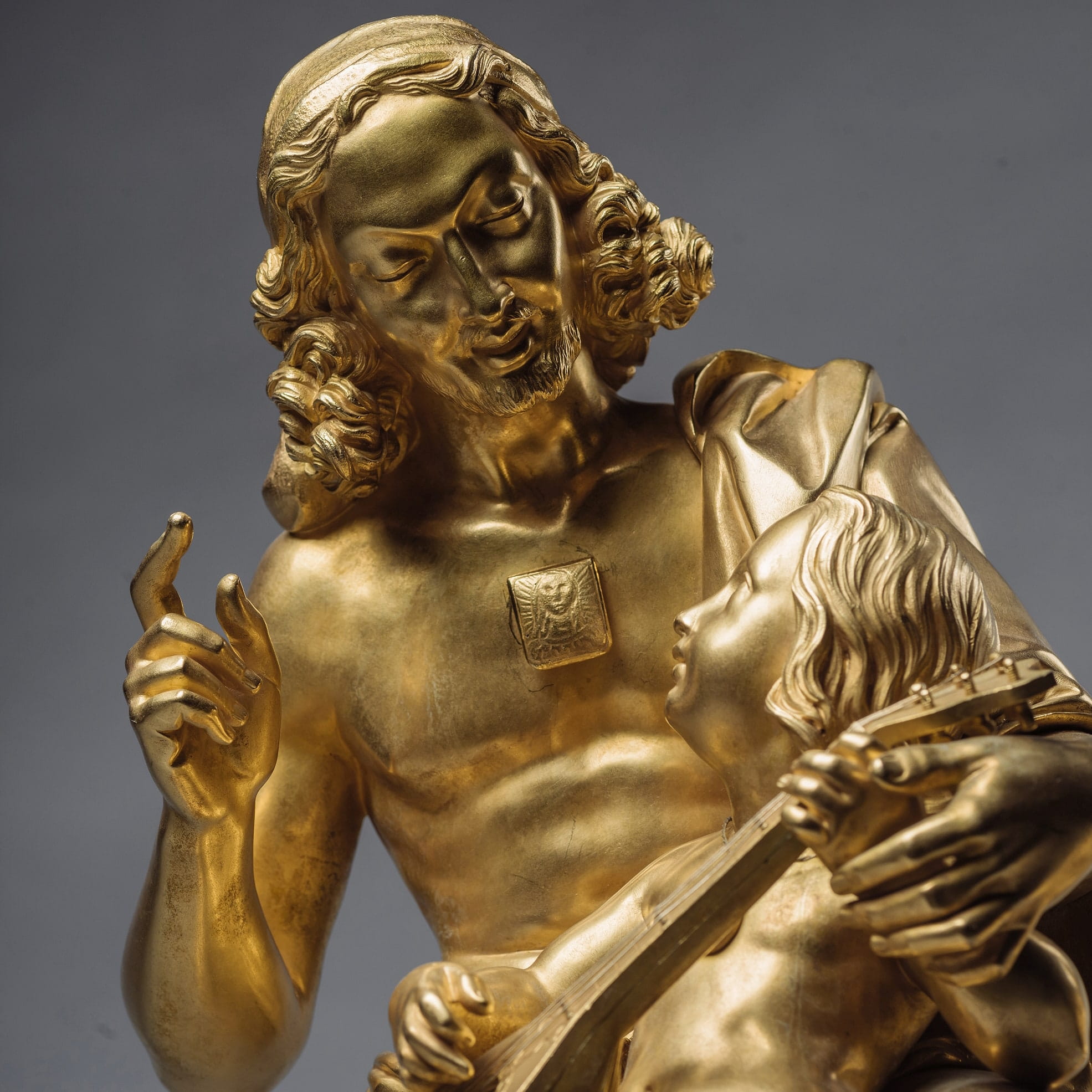 A Pair of Napoleon III Allegorical Groups Depicting Music and Wine - Image 5