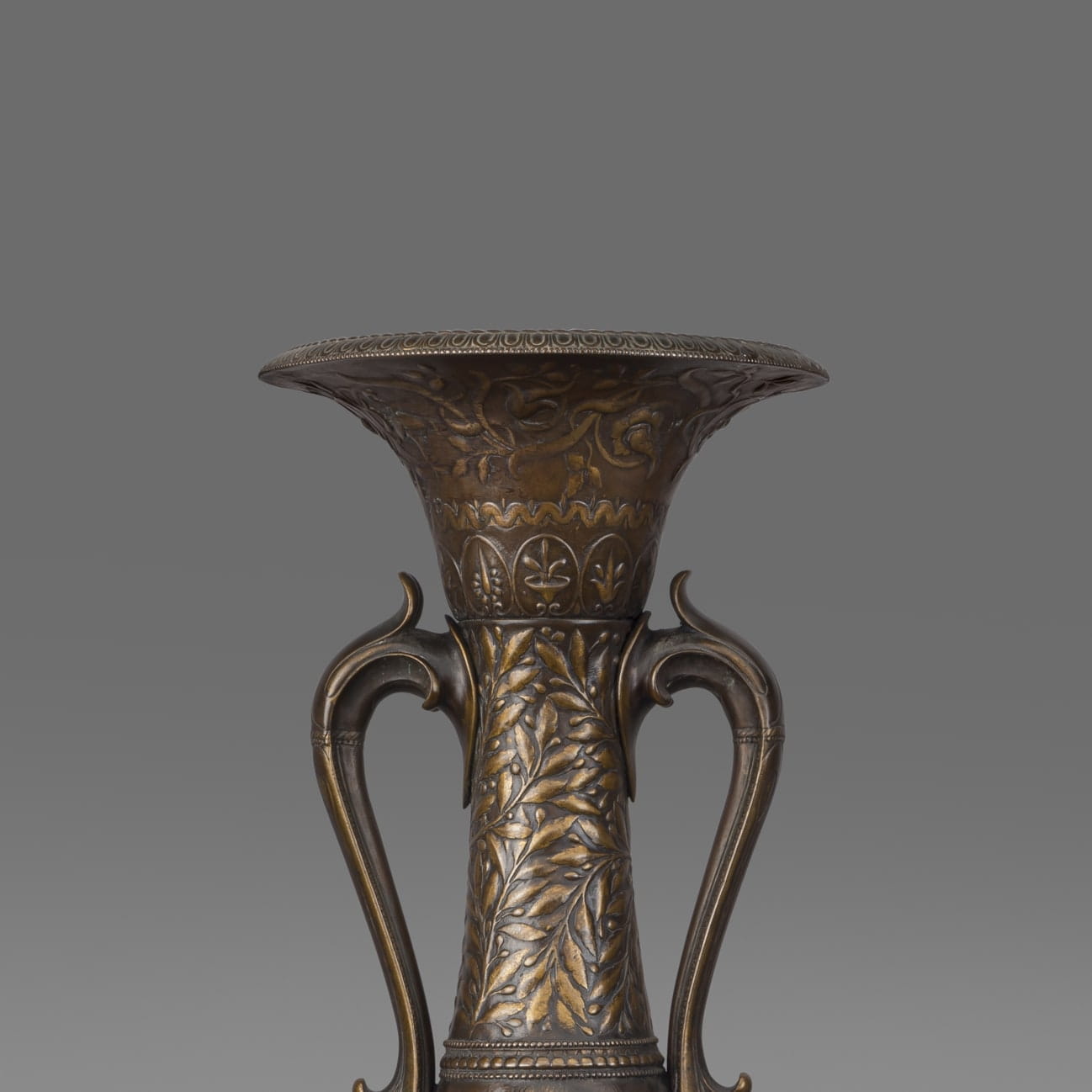 A Large and Rare Pair of ‘Neo-Grec’ Vases By Ferdinand Barbedienne - Image 2