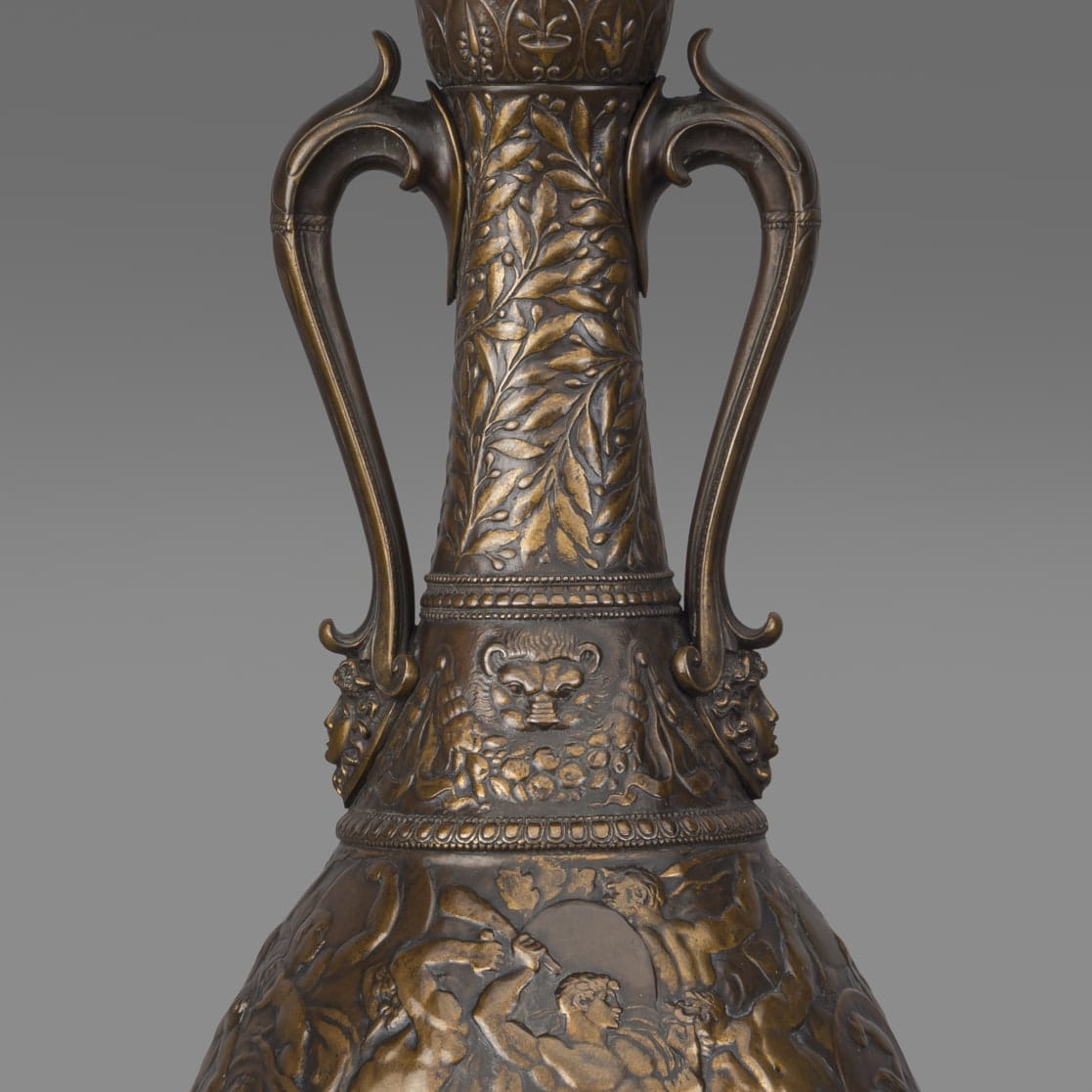 A Large and Rare Pair of ‘Neo-Grec’ Vases By Ferdinand Barbedienne - Image 3