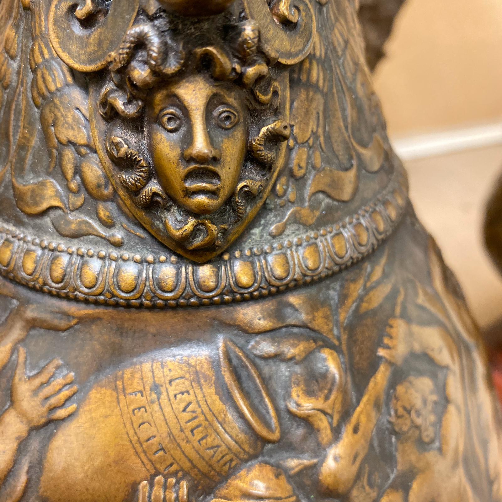 A Large and Rare Pair of ‘Neo-Grec’ Vases By Ferdinand Barbedienne - Image 10