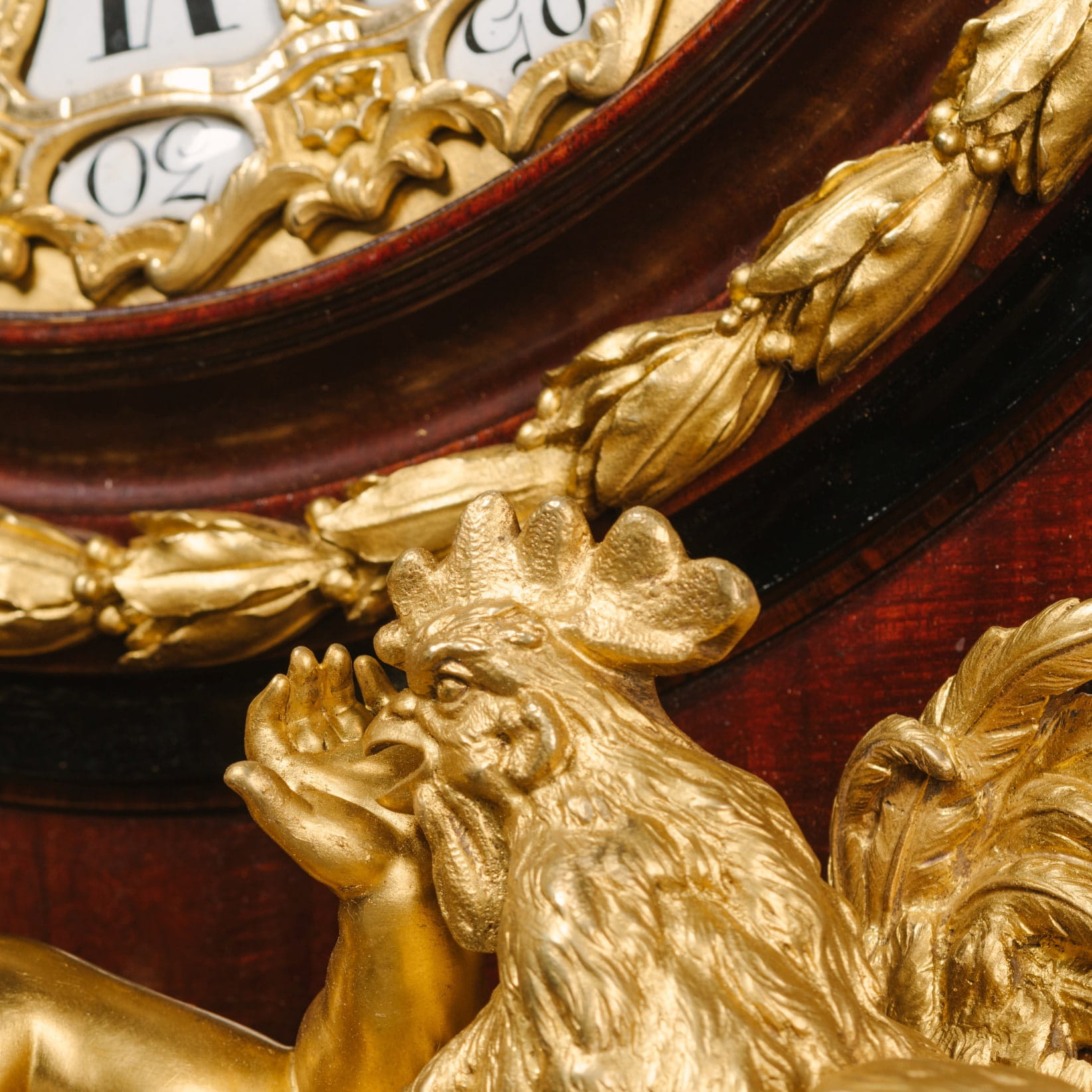 An Important and Extremely Rare Grand Figural Cartel Clock - Image 7