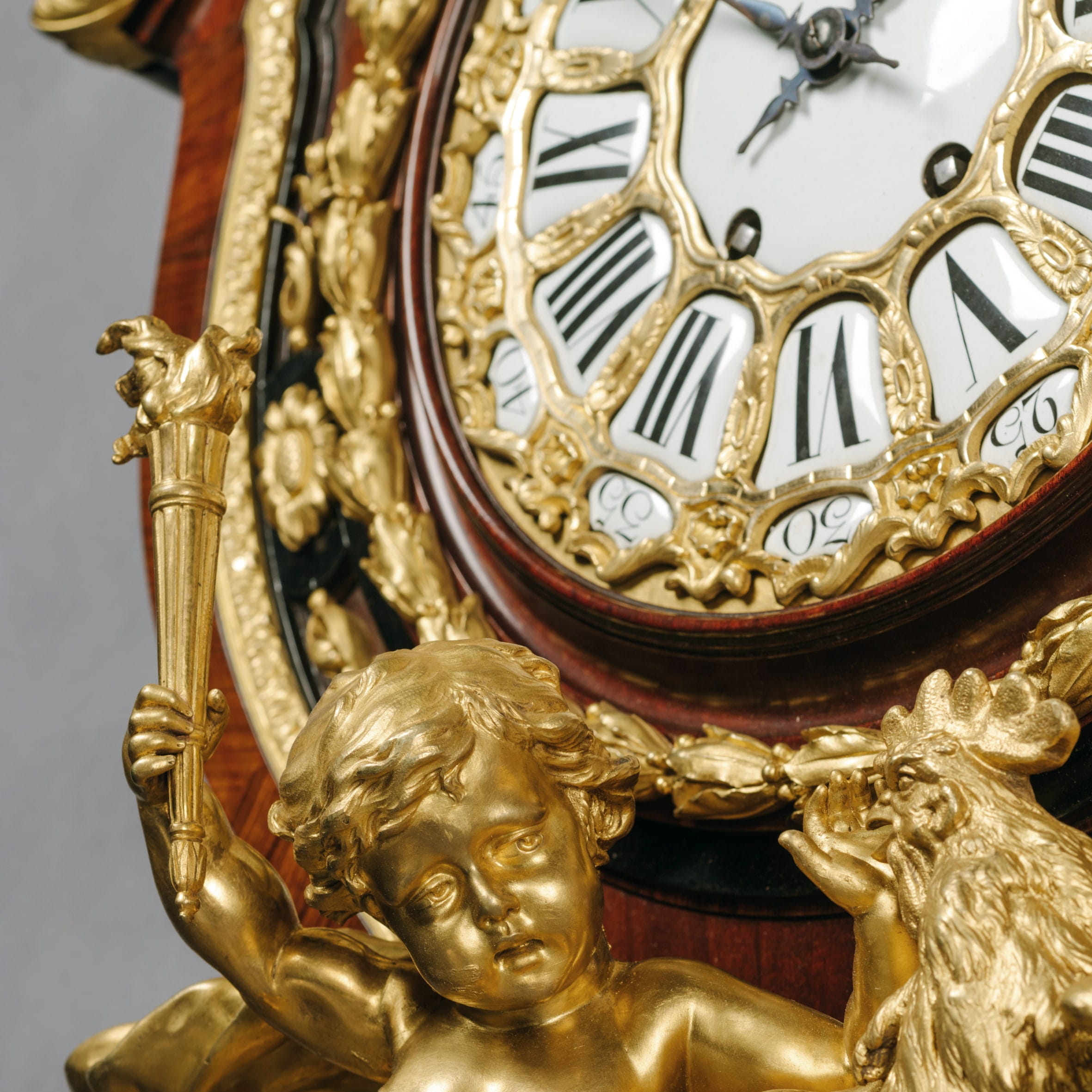 An Important and Extremely Rare Grand Figural Cartel Clock - Image 11