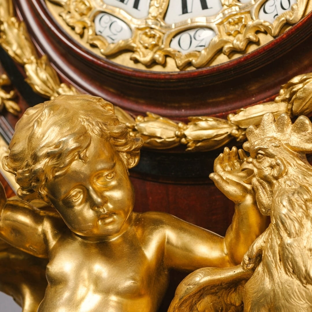 An Important and Extremely Rare Grand Figural Cartel Clock - Image 2