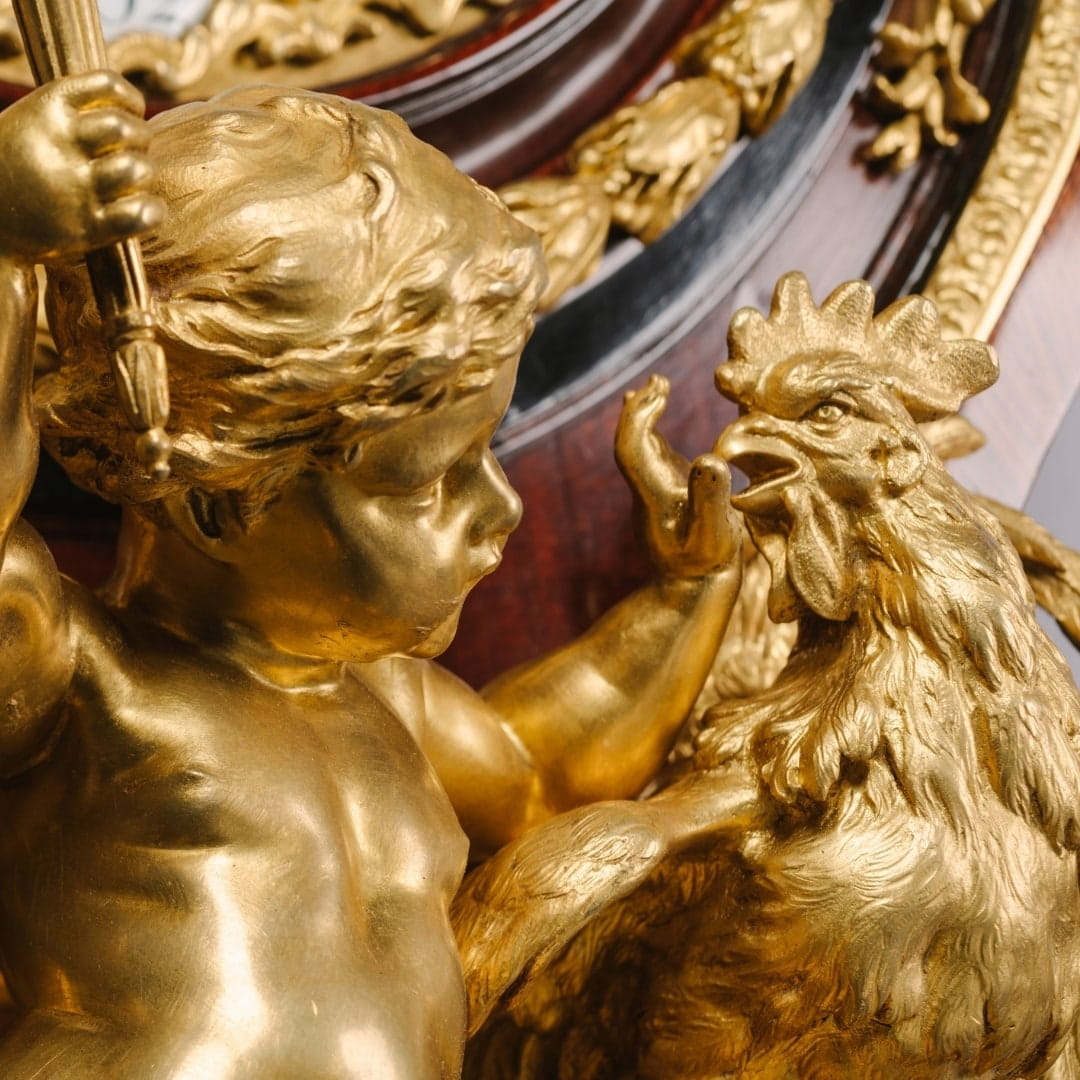 An Important and Extremely Rare Grand Figural Cartel Clock - Image 5