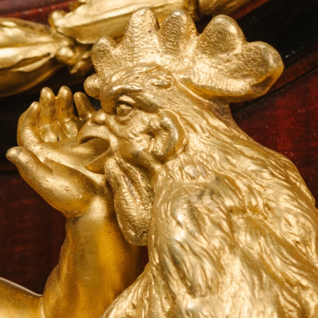 An Important and Extremely Rare Grand Figural Cartel Clock - Image 13